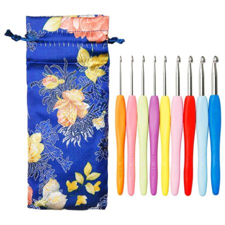 CUTEDIY Crochet Hook Set Crochet Kit for Beginners Crochet Needles for Crocheting Ergonomic Starter Adults Knitting Needles