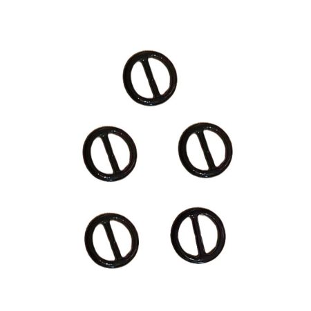 CUTEDIY 5 Pieces Plastic Clips Attach to The Lower Hem of Shirts And Blouses T Shirt Clips Silk Scarf Ring Clip Round Circle Clip Clothing Accessories